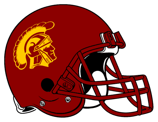 Southern California Trojans 1988-2001 Helmet Logo iron on transfers for clothing